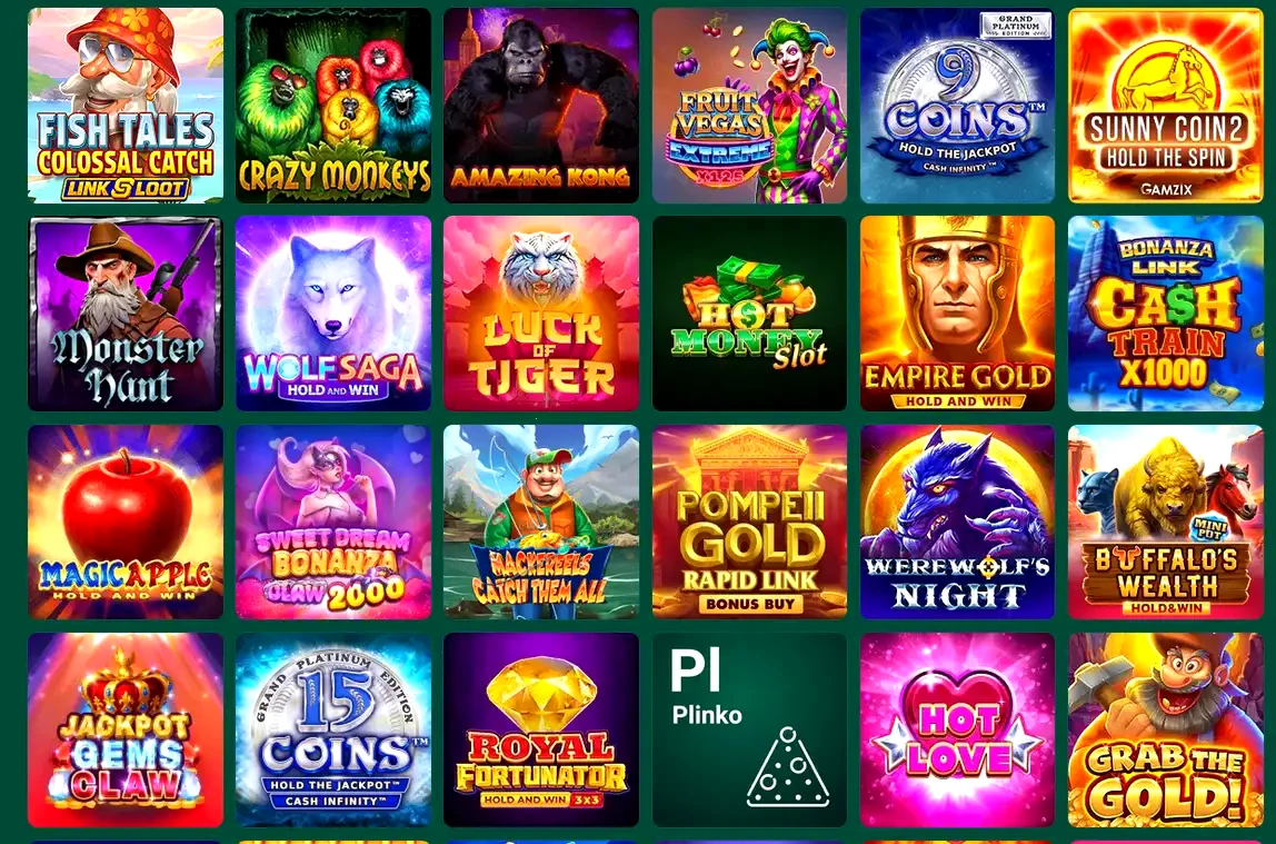 Fontan Casino Spielübersicht